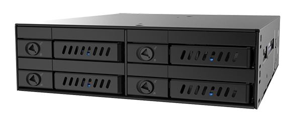 Kieszeń 5.25" -> 4xHDD/SSD 2.5" Chieftec CMR-425 - obrazek 4