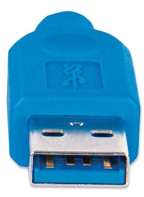 Kabel USB 3.0 męski A na męski B-micro 1.0 m Techly - obrazek 2