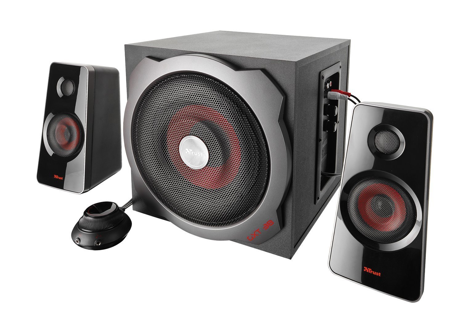 Głośniki Trust GXT 38 Subwoofer 2.1 Speaker Set - obrazek 2