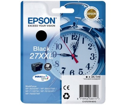 Tusz Epson T2791 Black XXL 2200 str.