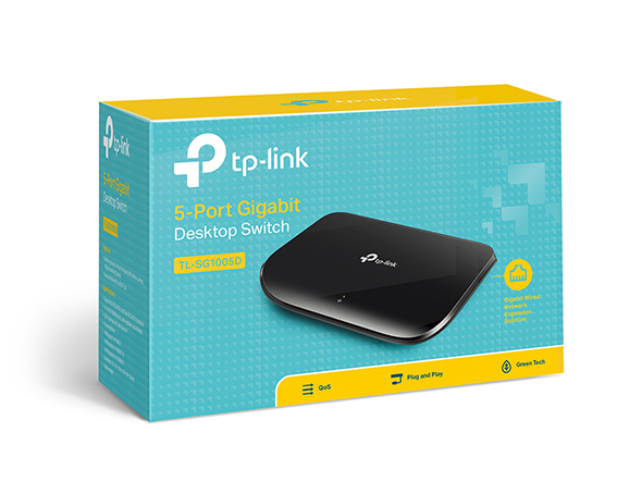 Switch TP-Link TL-SG1005D 5x10/100/1000 MB/s - obrazek 2