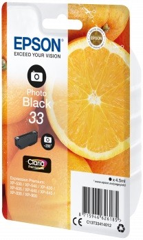 Tusz Epson 33 Photo Black Expression Home 200 str. - obrazek 2