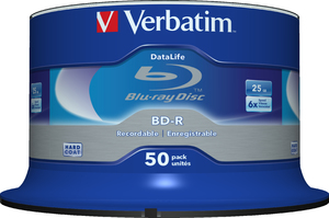 BD-R BluRay x6 25GB Verbatim Cake *50 - obrazek 2