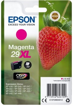 Tusz Epson  29XL  Magenta  Expression Home  450 str.