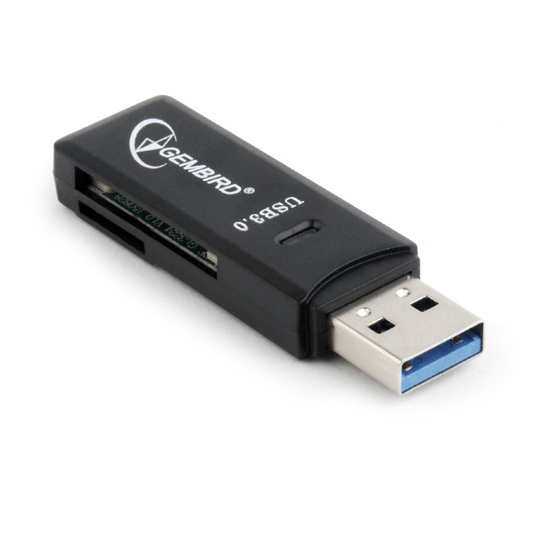 Czytnik kart pamieci USB 3.0 microSD, SD Gembird - obrazek 2
