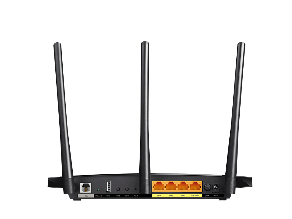 Router Dual-Band Wireless AC1200 TP-Link Wi-Fi ADSL Archer VR400 - obrazek 3