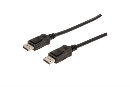 Kabel DisplayPort męski na DisplayPort męski  v.1.2   2.0m  Assmann