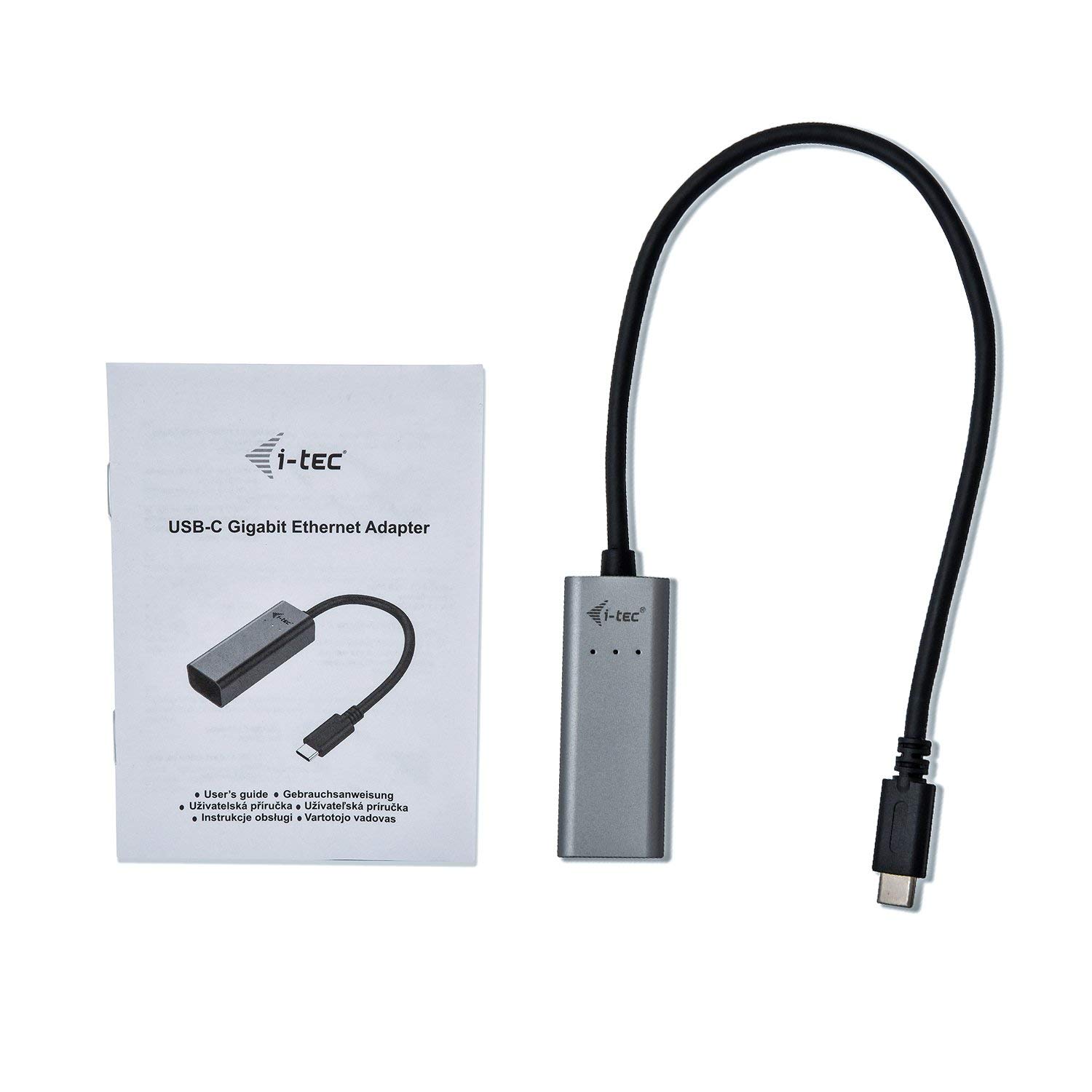 Karta sieciowa USB-C LAN Gigabit Ethernet 10/100/1000 Mb/s RJ45 i-tec - obrazek 3