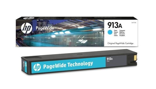 Tusz HP 913A  F6T77AE  Cyan  3000 str.