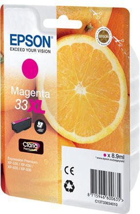 Tusz Epson 33XL Magenta Expression Home 650 str. - obrazek 2
