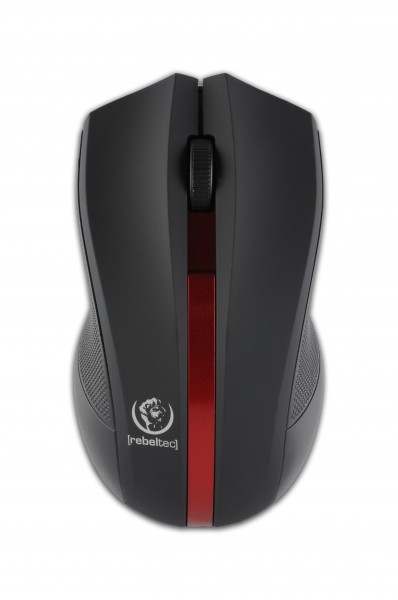Mysz bezprzewodowa rebeltec Galaxy Black-Red - obrazek 2