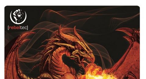 Mysz rebeltec Red Dragon Gamingowa USB + Podkładka - obrazek 4