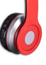 Słuchawki bezprzewodowe rebeltec Crystal Red Bluetooth - obrazek 3