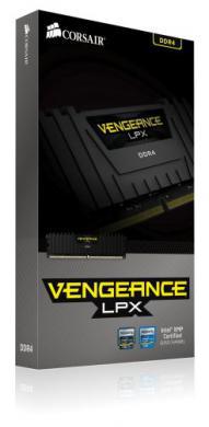 DIMM PC-2666 DDR4 16GB Corsair Vengeance LPX Black **2 x 8GB** - obrazek 2