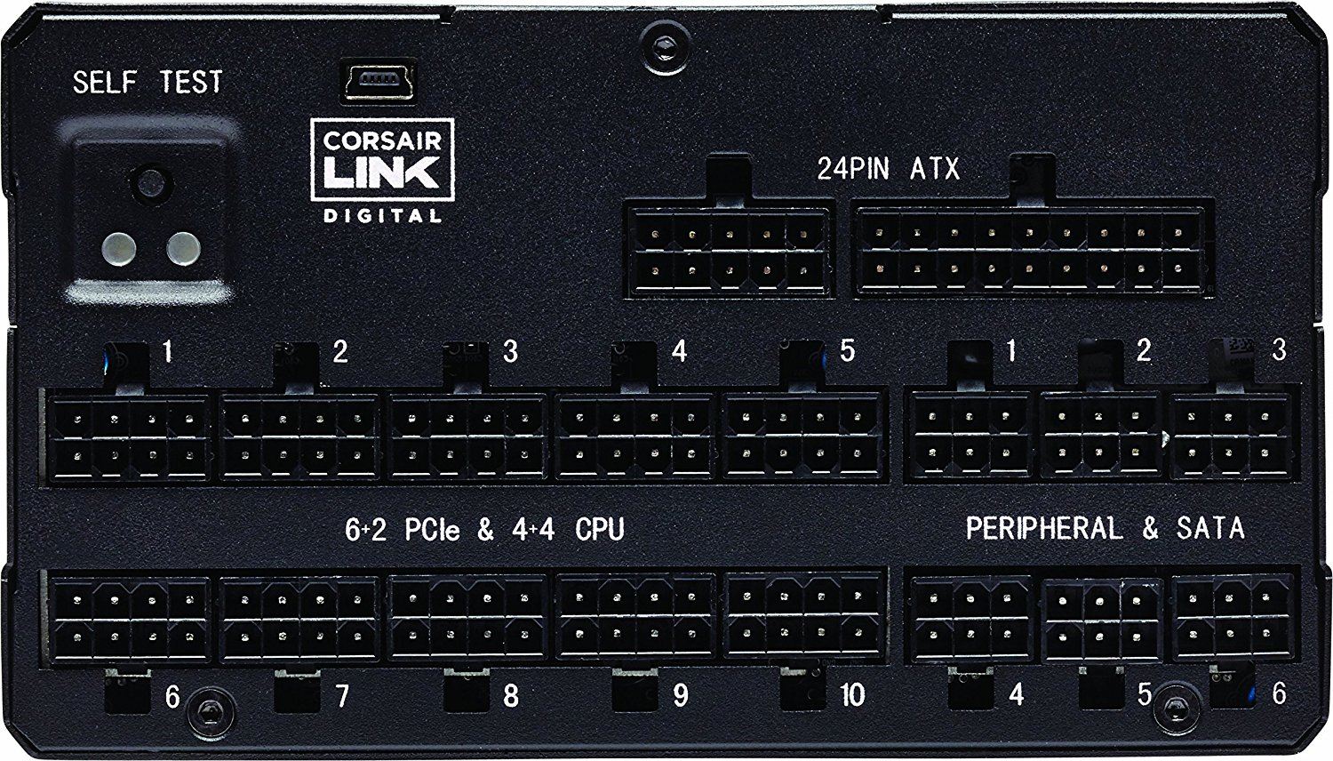 Zasilacz ATX 1600W Corsair HX1600i 80 Plus Titanium - obrazek 4