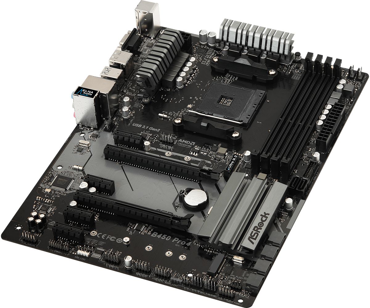 Płyta Socket AM4 ASRock B450 PRO4 R2.0 - obrazek 3