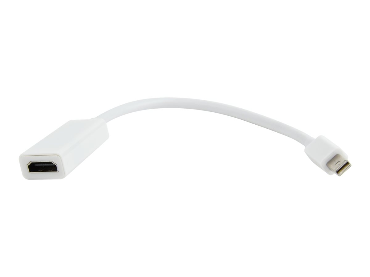 Adapter mini DisplayPort męski na HDMI żeński  Gembird  Biały