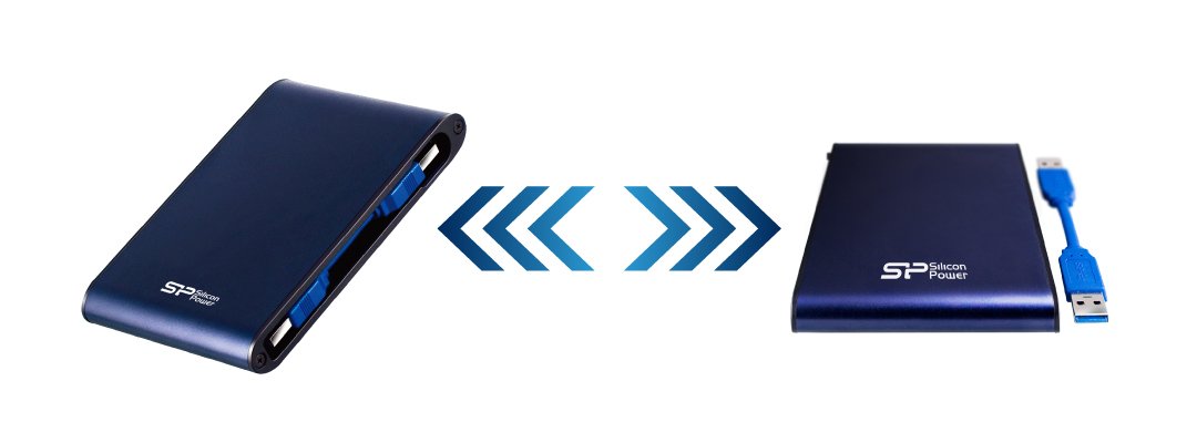 HDD USB 3.0 1TB Silicon Power Armor A80 Czarny - obrazek 5
