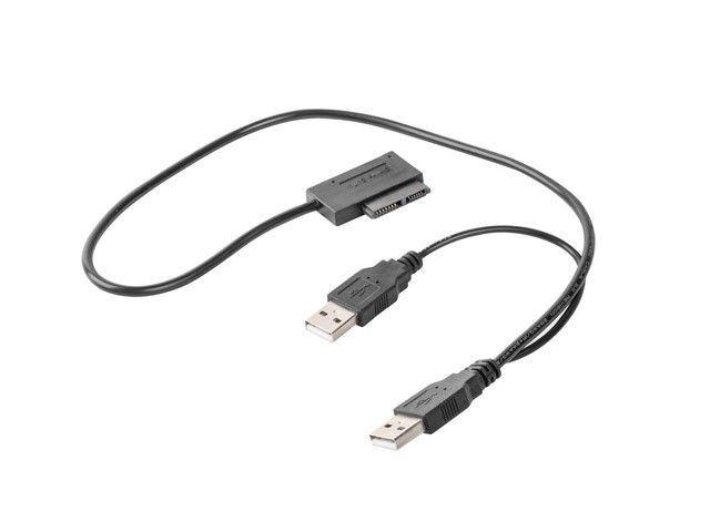 Adapter USB 2.0 do podłączenia napędu DVD z laptopa Slim SATA - obrazek 5