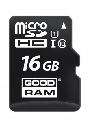 - karta pamieci MicroSD 16GB SDHC GoodRam + Adapter SD! 100MB/10MB - obrazek 3