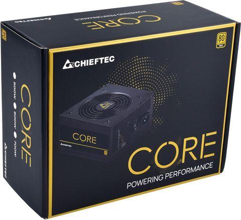 Zasilacz ATX 500W Chieftec Core 80 Plus Gold - obrazek 3