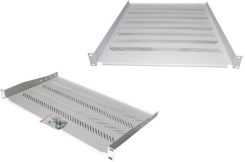 Półka do szaf rack 19'' 483 x 250 mm Szara Asmann