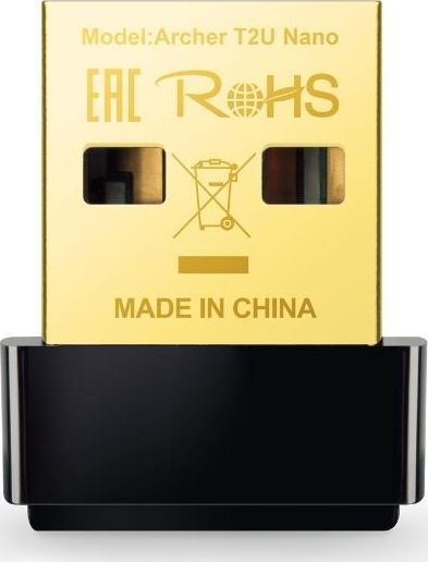 Bezprzewodowa karta sieciowa USB Wi-Fi AC600  802.11ac  TP-Link Archer T2U Nano