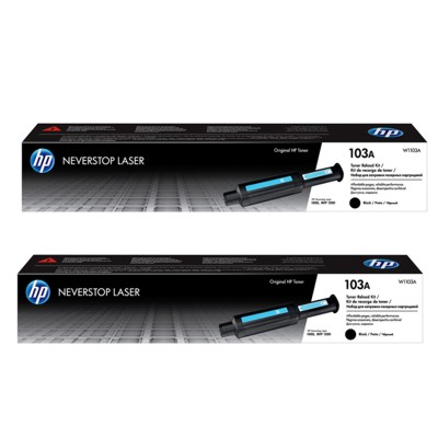 Tonery HP 103AD W1103AD Black 2x2500 str.