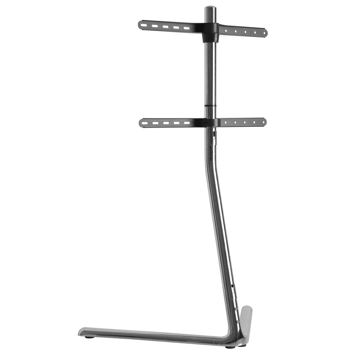 Stojak podłogowy do TV 49 - 70" 40kg Chrom Maclean - obrazek 3