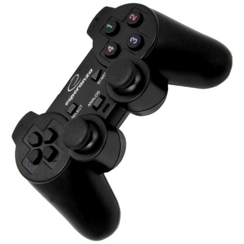 Gamepad Esperanza Corsair  PS2/PS3/PC  Czarny