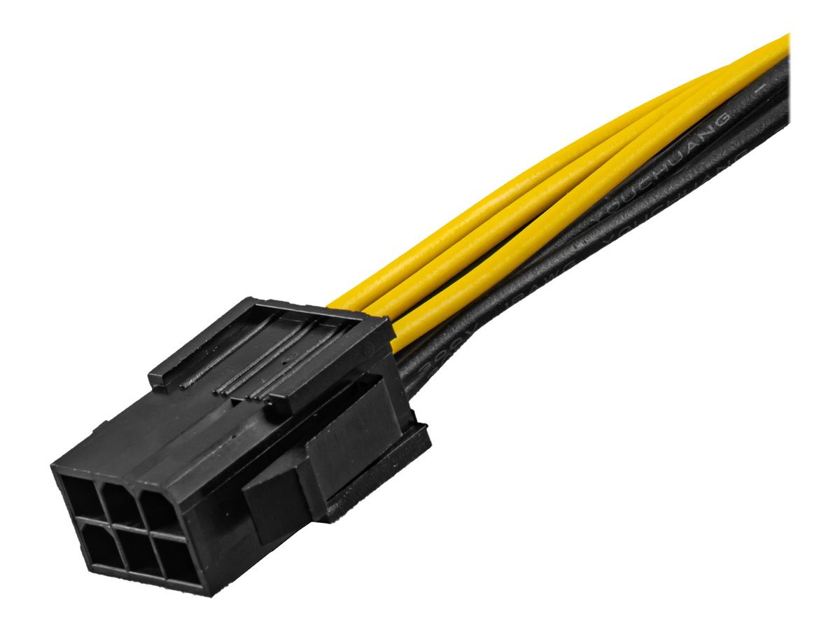 Adapter zasilania kart graficznych 6pin PCIe na 8pin Akyga - obrazek 3