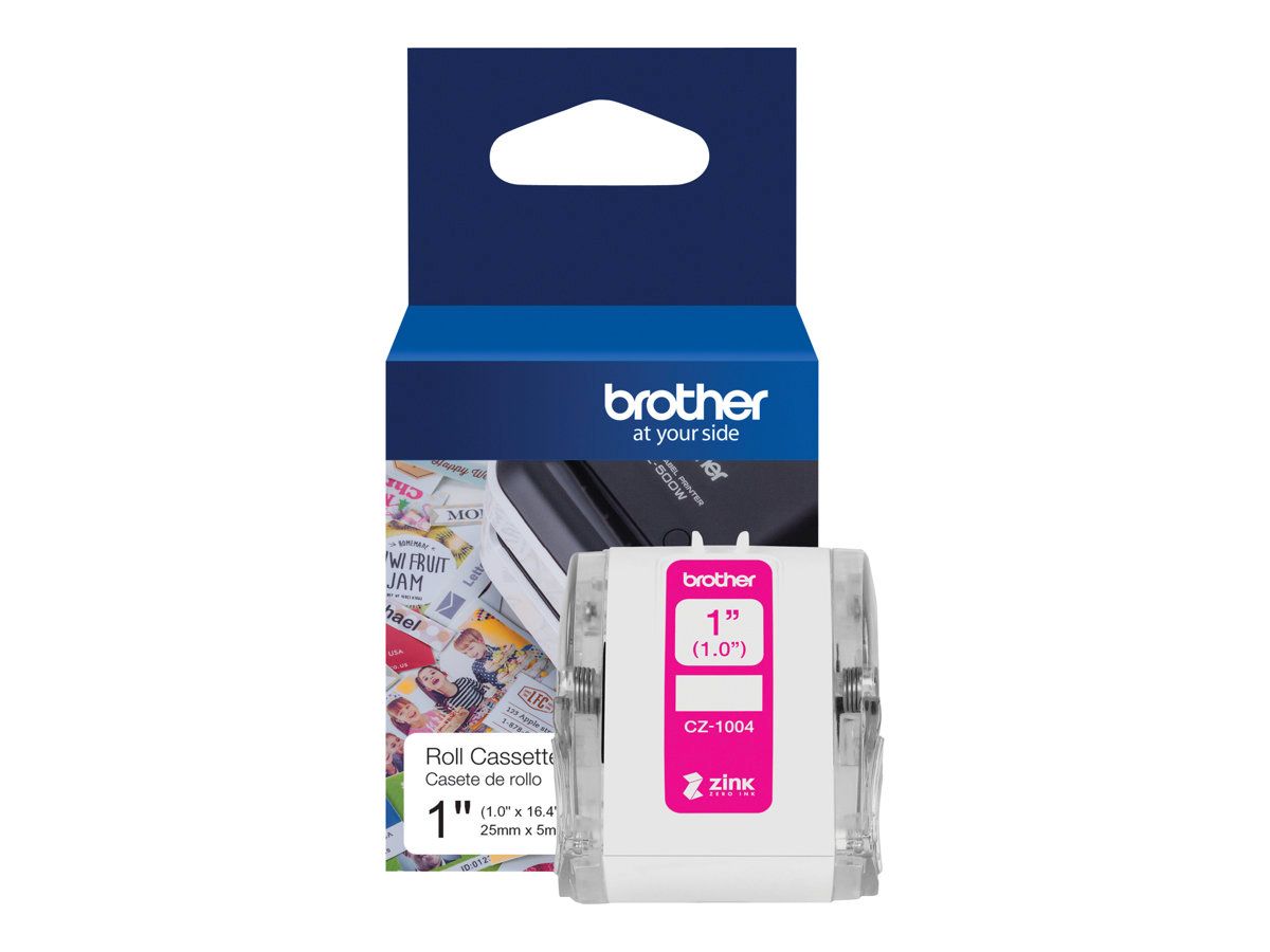 Taśma do drukarki etykiet Brother CZ1004 25mm Continuous Paper Tape