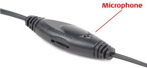 Słuchawki Gembird MHS-903 Czarno - czerwone - obrazek 2