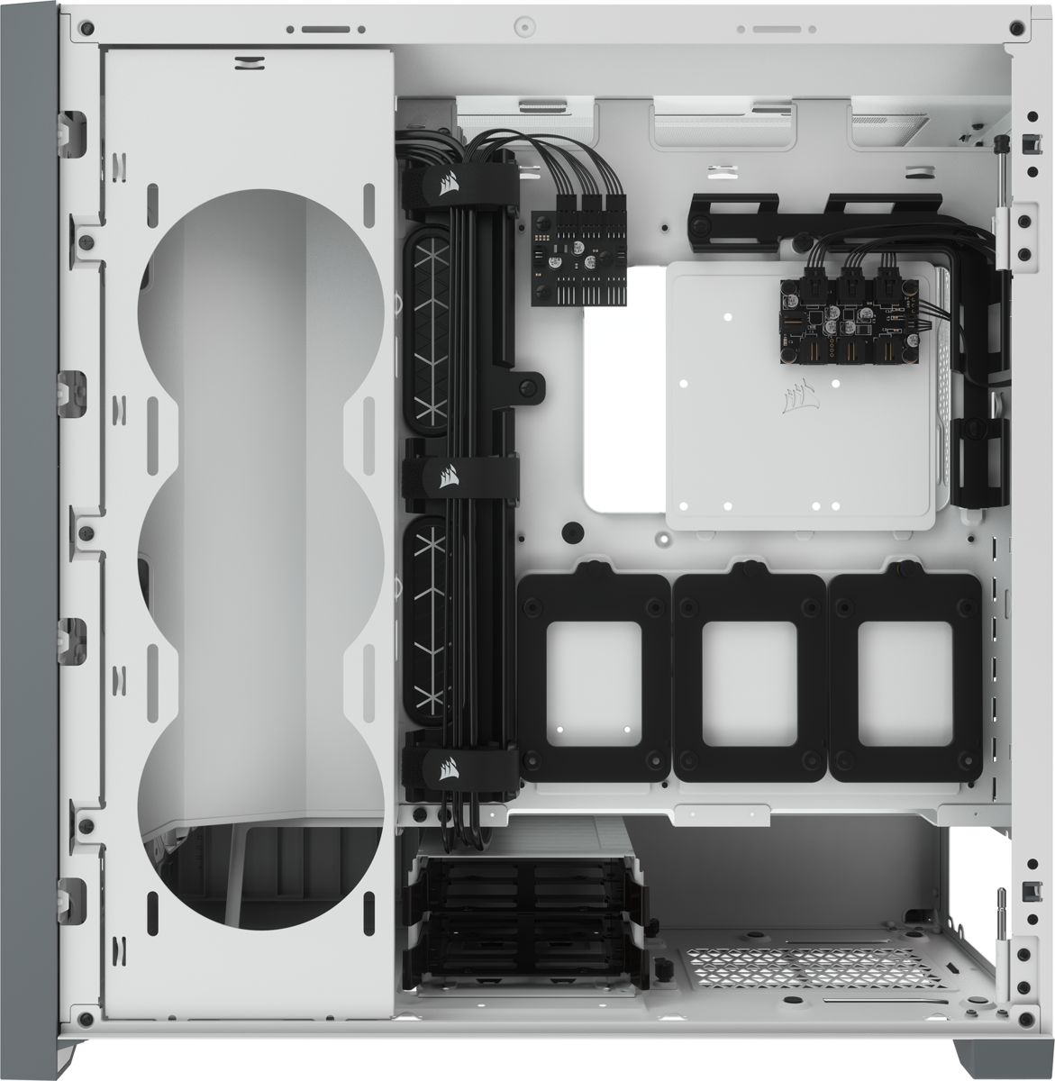 Obudowa Corsair iCUE 5000X RGB TG Biała - obrazek 4
