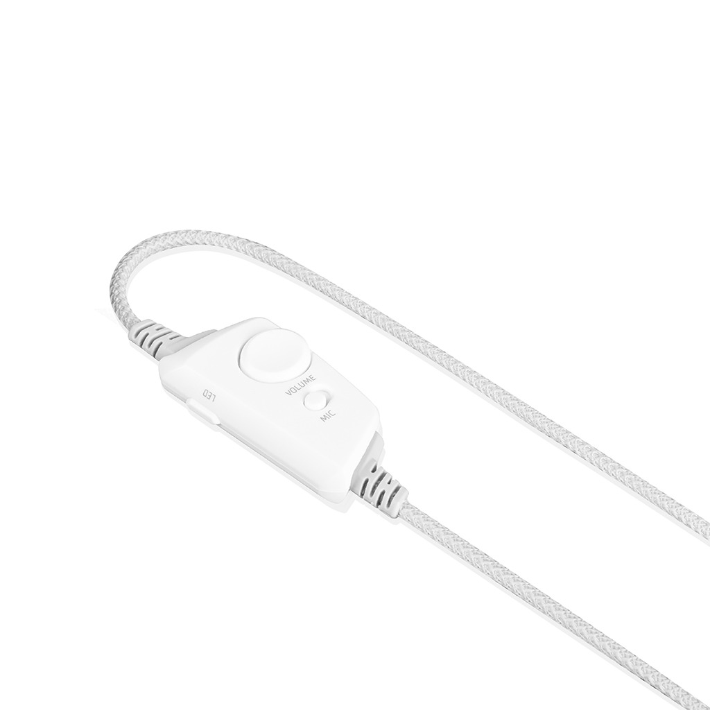 Słuchawki Modecom Volcano MC-899 Prometheus Białe - obrazek 4