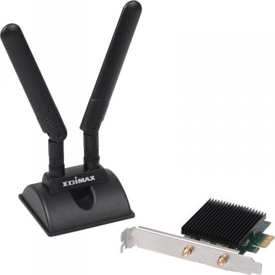 Bezprzewodowa karta sieciowa PCI Express Wi-Fi 6 AX3000 Edimax EW-7833AXP Bluetooth 5.0