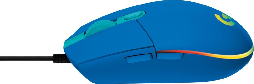 Mysz Logitech G102 Lightsync Niebieska - obrazek 4