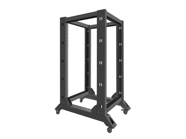 Szafa stojąca Open Rack rack 19''  22U 600x800mm  Czarna  Langberg