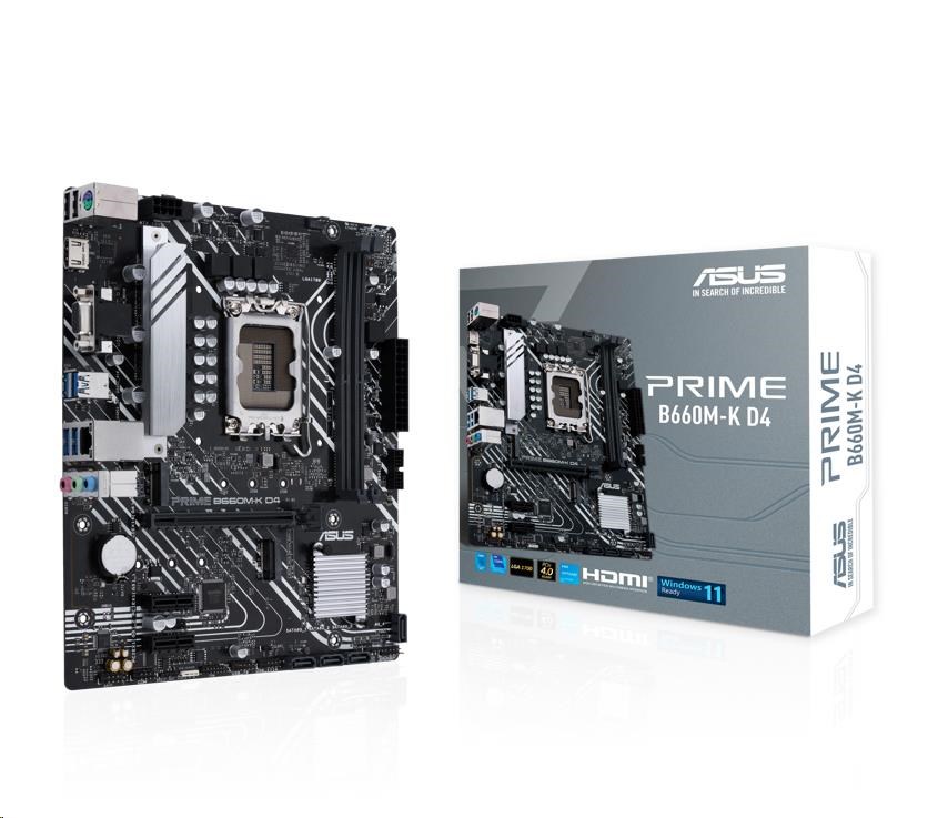 Płyta Socket LGA1700  Asus PRIME B660M-K D4
