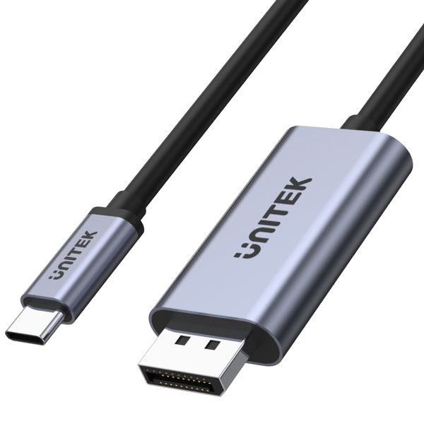 Kabel USB Type-C męski na DisplayPort 1.2 męski 2.0 m Unitek