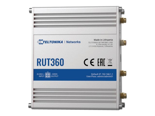 Teltonika Router przemysłowy RUT360 LTE
