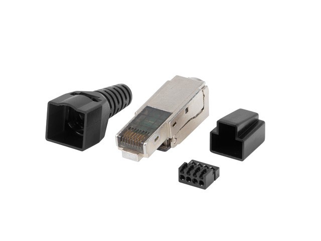 Wtyk RJ45 beznarzędziowy RJ45 FTP kat.6 Lanberg - obrazek 2