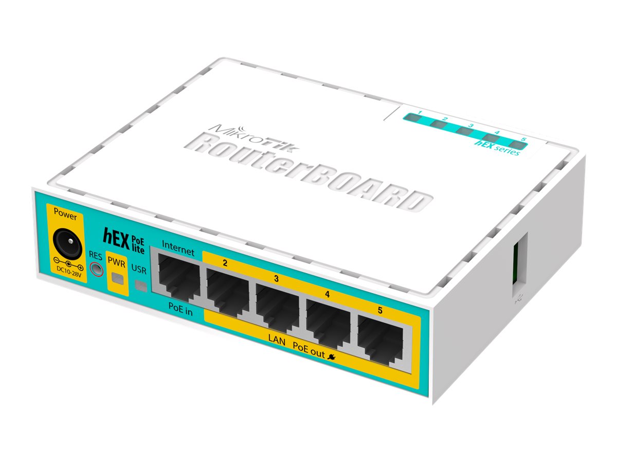 Router MikroTik hEX PoE lite