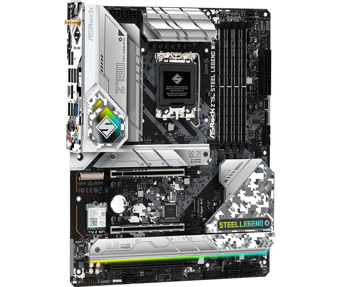 Płyta Socket LGA1700 ASRock Z790 STEEL LEGEND WIFI - obrazek 2