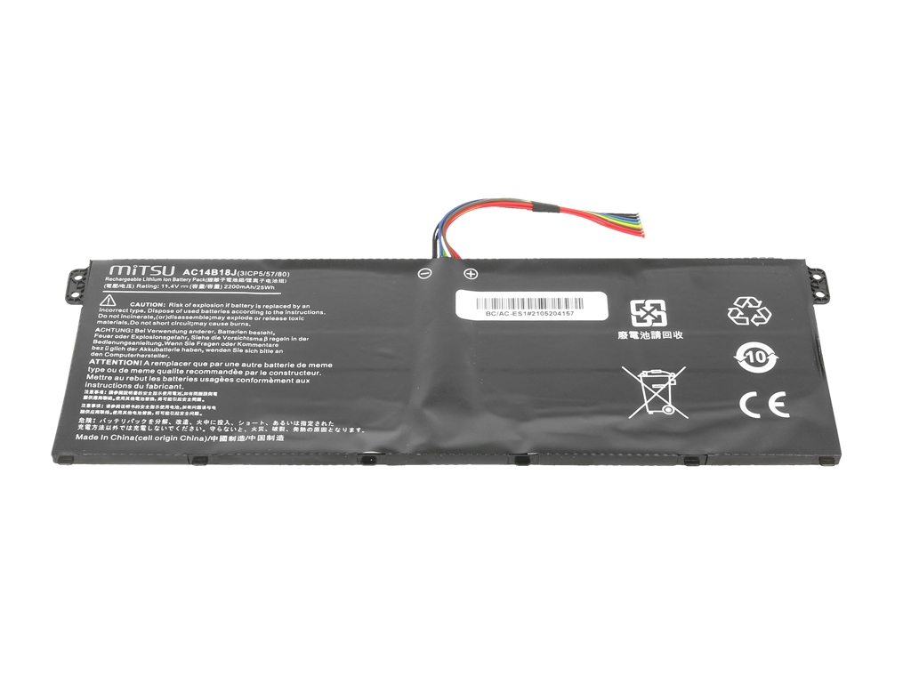 Bateria do laptopa Acer Aspire ES1, V3 11.4 V 2200 mAh - obrazek 3