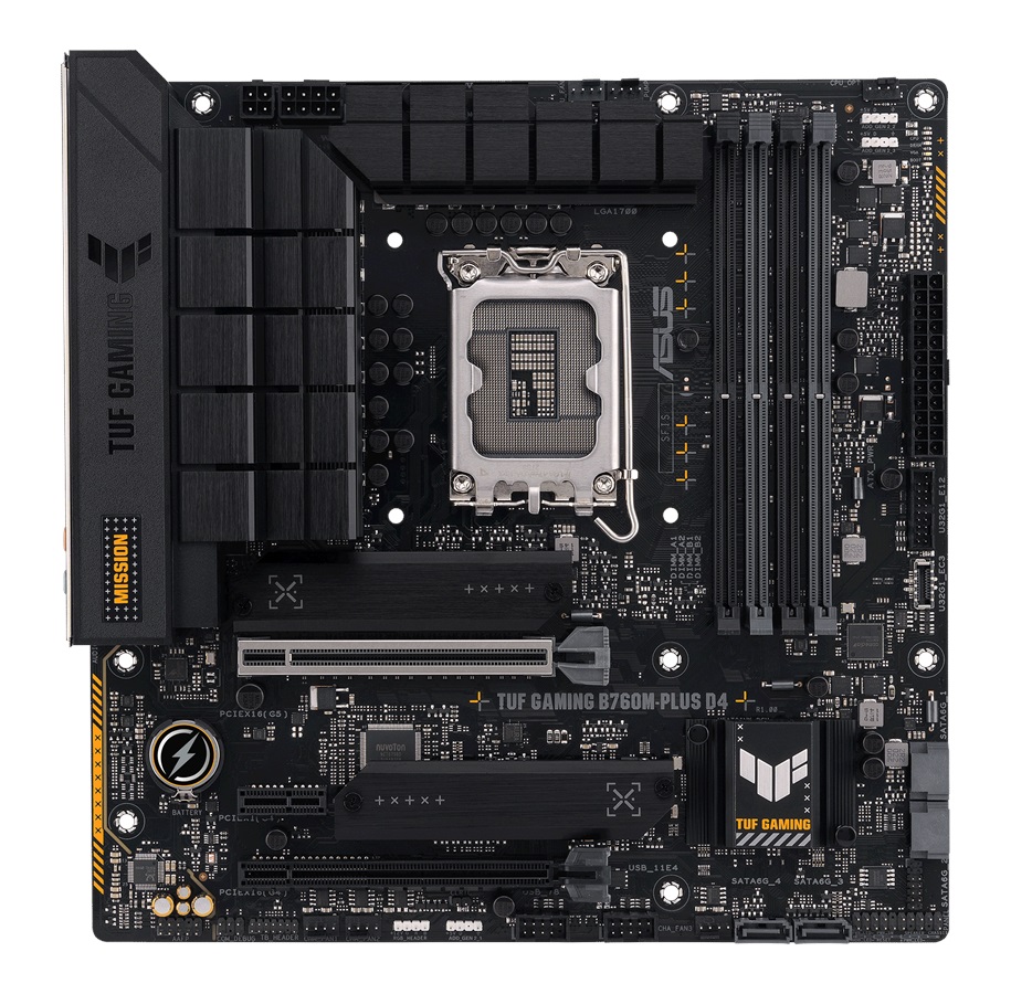 Płyta Socket LGA1700 Asus TUF GAMING B760M-PLUS D4 - obrazek 4