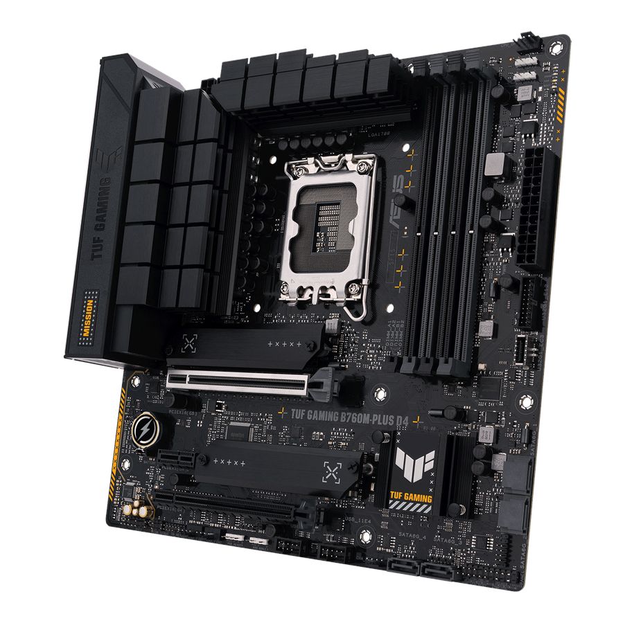 Płyta Socket LGA1700 Asus TUF GAMING B760M-PLUS D4 - obrazek 3