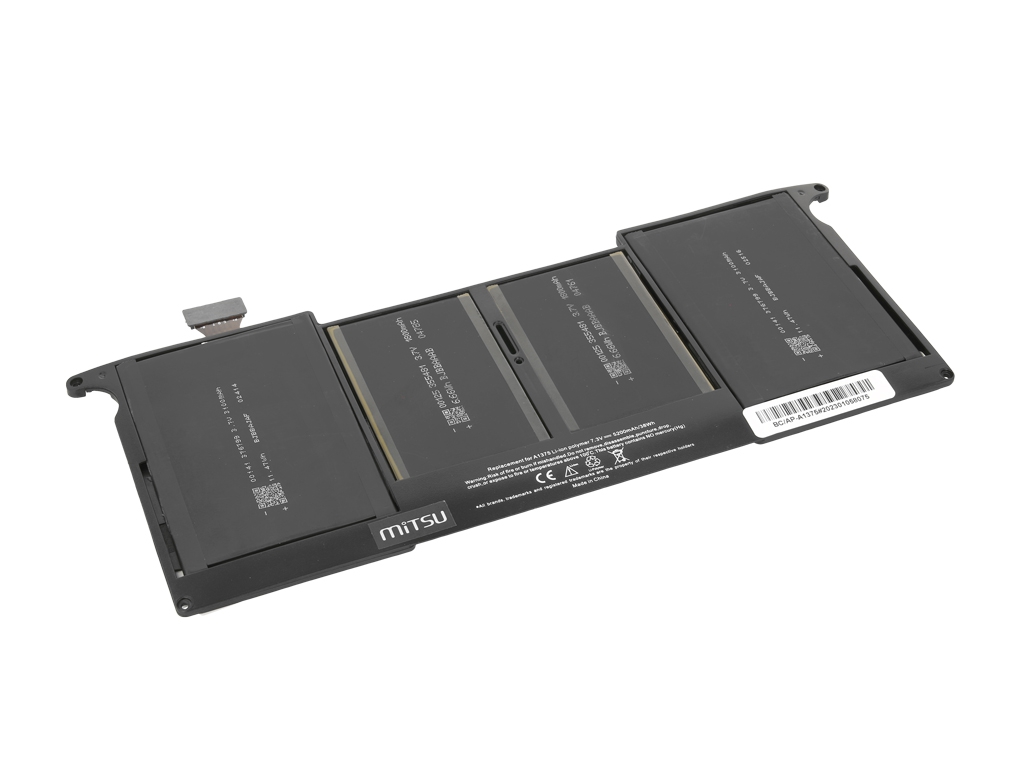 Bateria do laptopa Apple MacBook Air 11" - A1370 (2010 r.)  7.3 V  5200 mAh