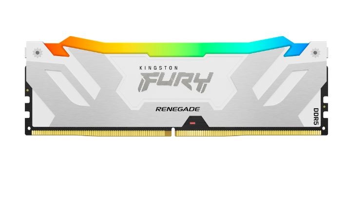 DIMM PC-6000 DDR5 16GB Kingston KF560C32RWA-16 Fury Renegade White RGB - obrazek 2