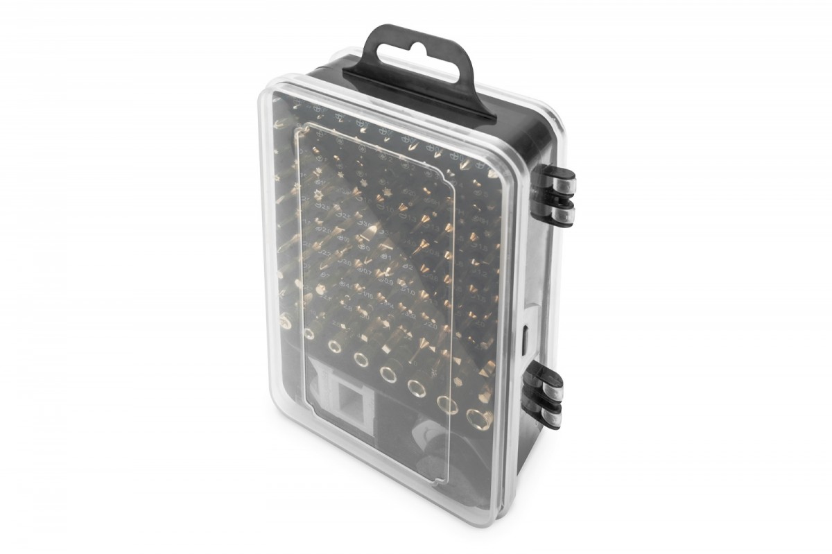 Zestaw śrubokrętów precyzyjnych Digitus - 115 elementów - obrazek 2